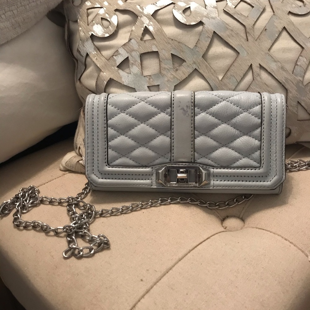 Rebecca Minkoff clutch with chain